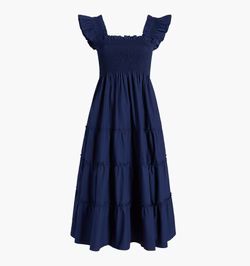 The Ellie Nap Dress - Navy | Hill House Home