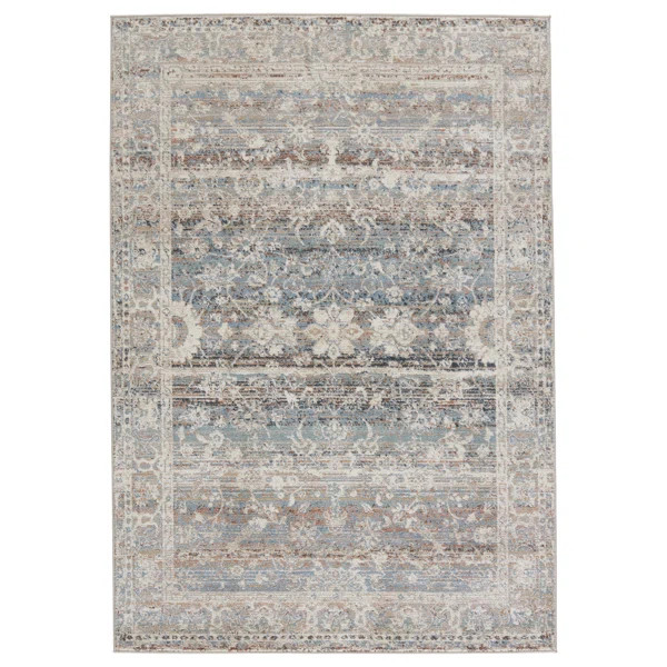 Devory Oriental Light Gray Area Rug | Wayfair Professional