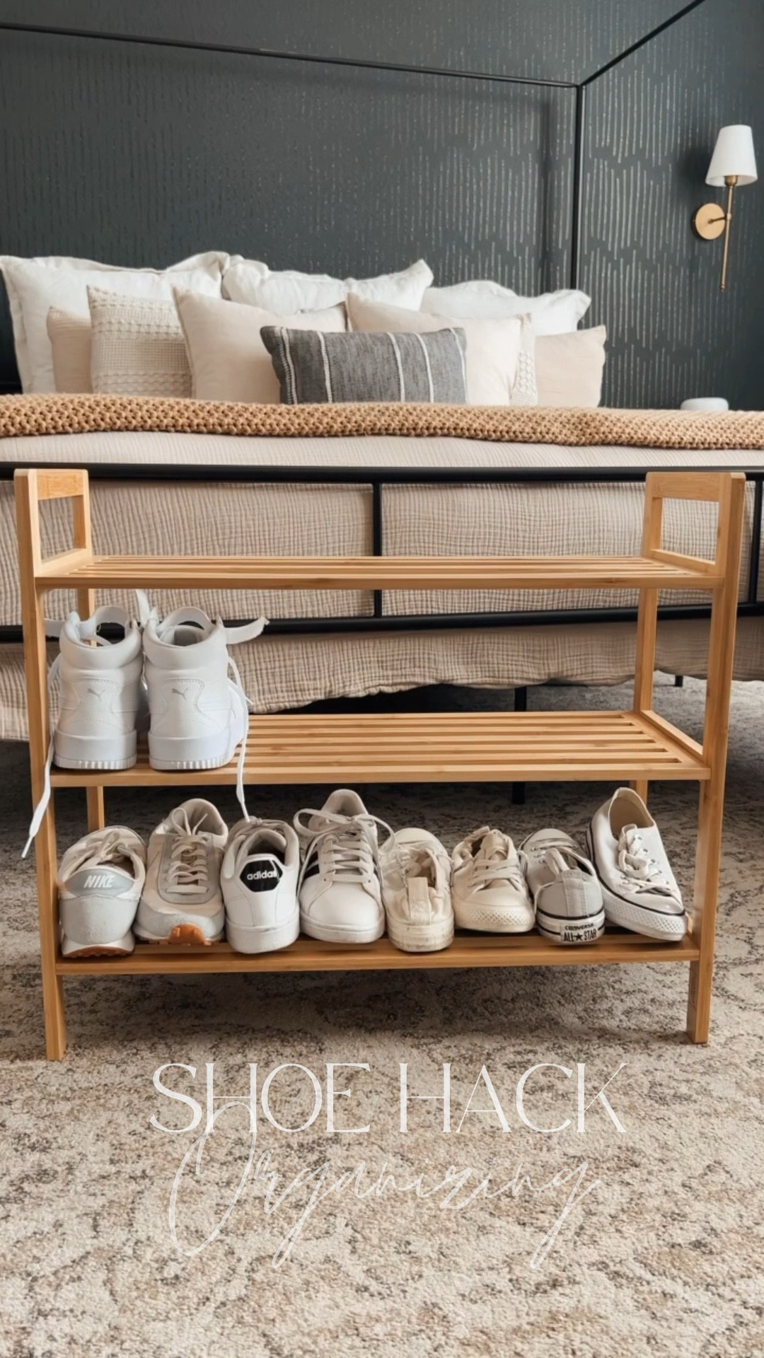Shoe organizing hack! Linked the shoe shelf for y’all! 

#LTKshoecrush #LTKFind #LTKhome