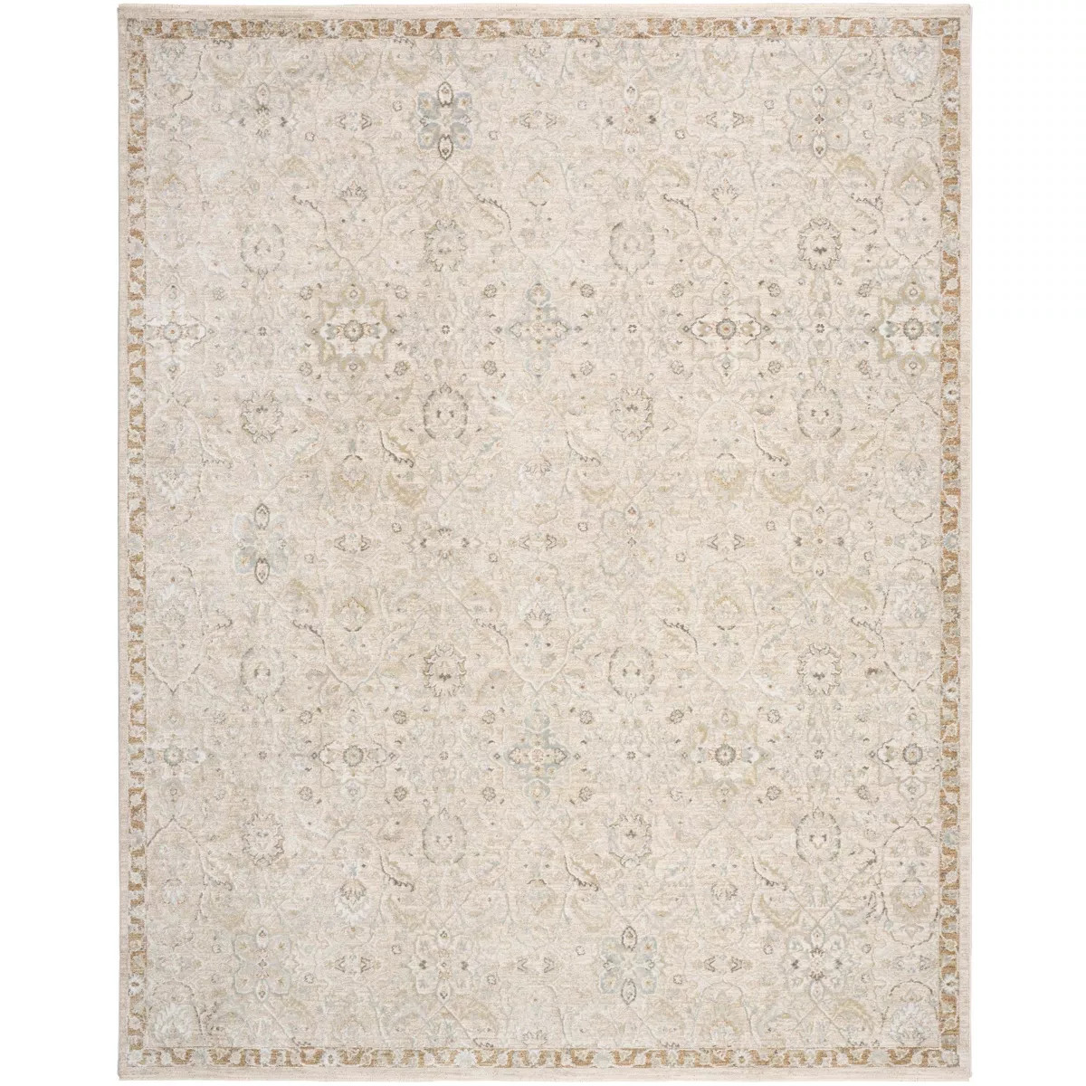 Nourison Enriched 7'10" x 10'2" Taupe Vintage Indoor Rug | Target