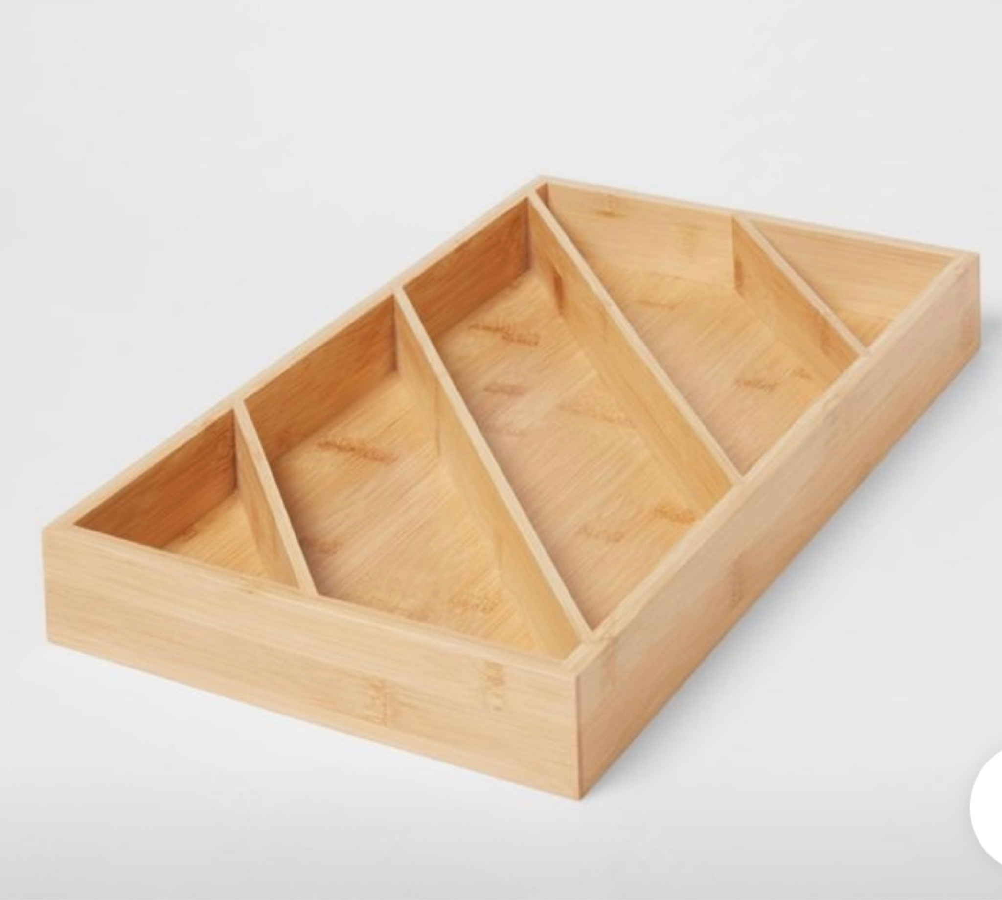 This is a smaller version of my rectangular bamboo organizer!

#LTKhome