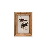 Creative Co-Op 5.5 in x 7.5 in Wood Holds 4 in x 6 Photo Frame, Brown | Amazon (US)