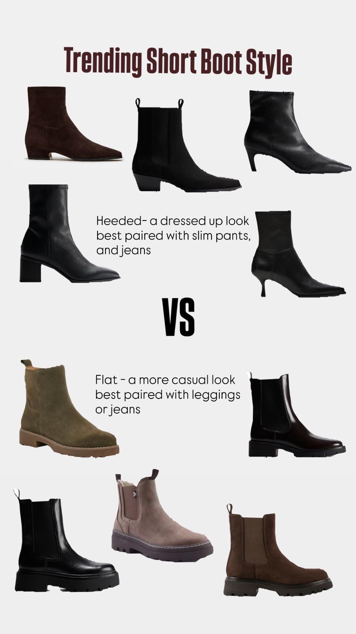 Trending short boot style! 

#LTKwinter #LTKstyletip #LTKfall