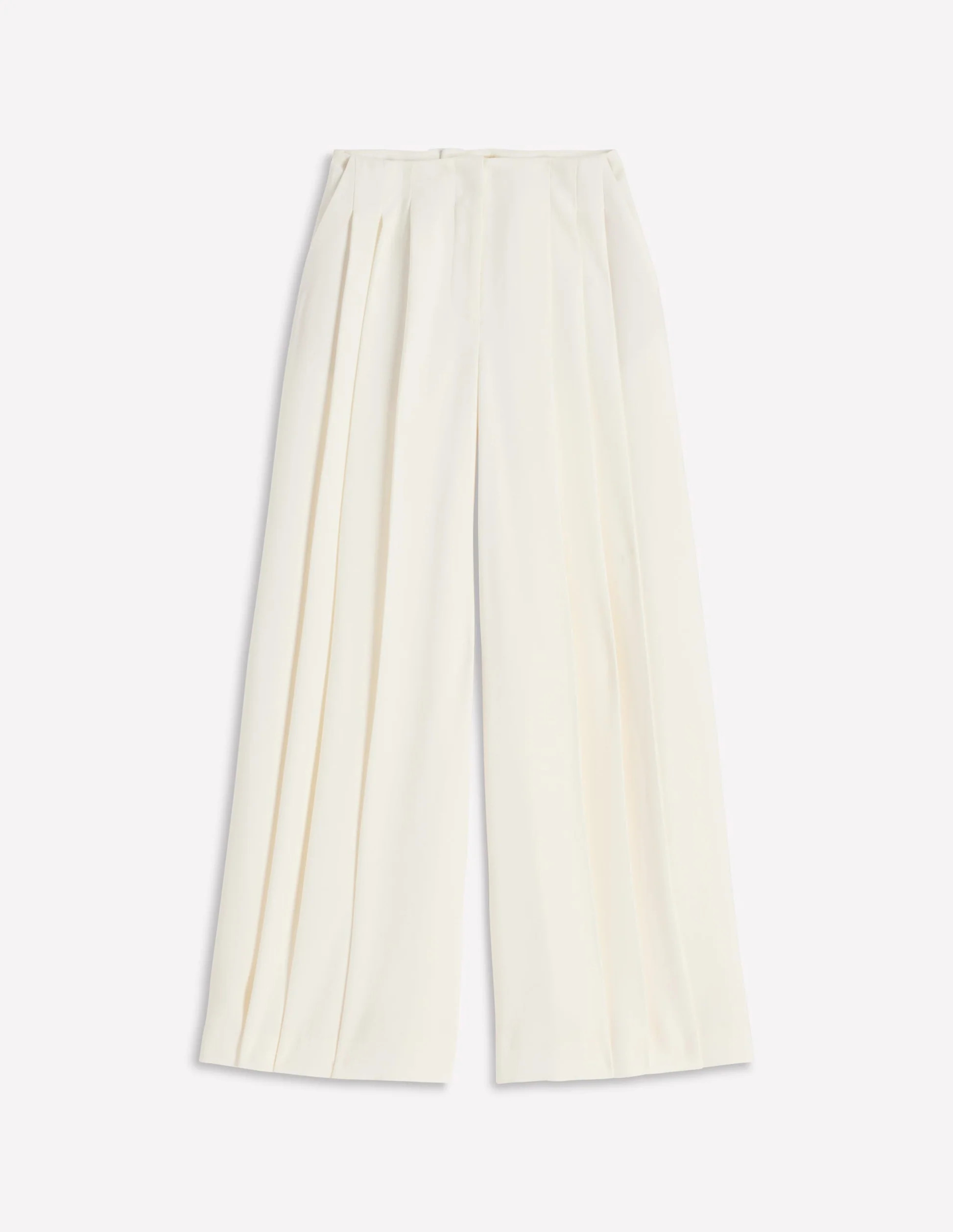 Regent Wide Leg Trousers-Black | Boden UK