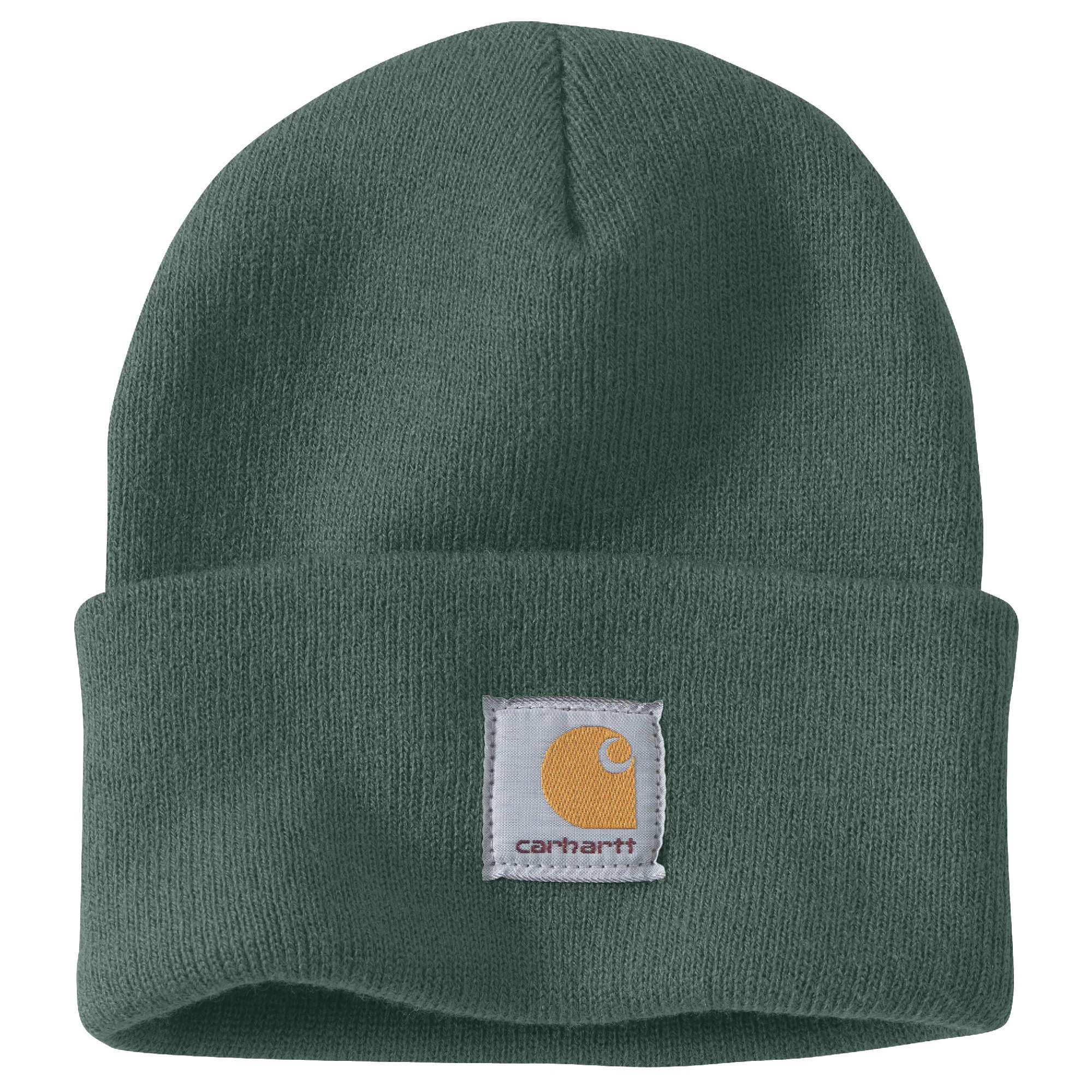 Carhartt Adult unisex Frosted Balsam Acrylic Knit hat in Green | A18-GH6OS | Lowe's