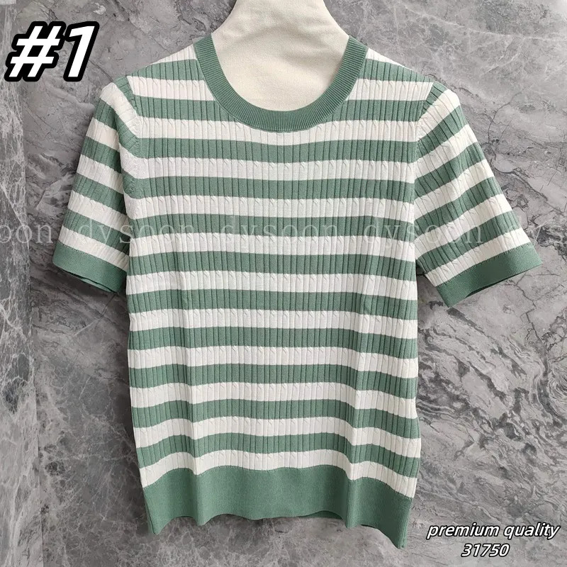 Save Big on Bulk V Neck Knit Vest Women Knitted Top Stripe Contrast Knitswear Short Sleeves Fashi... | DHGate