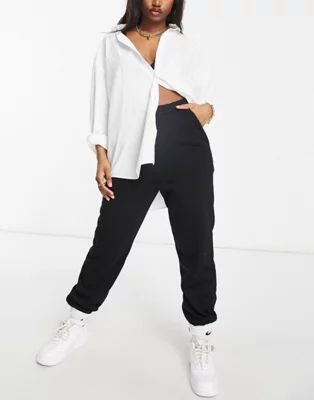 ASOS DESIGN oversized sweatpants in black | ASOS (Global)