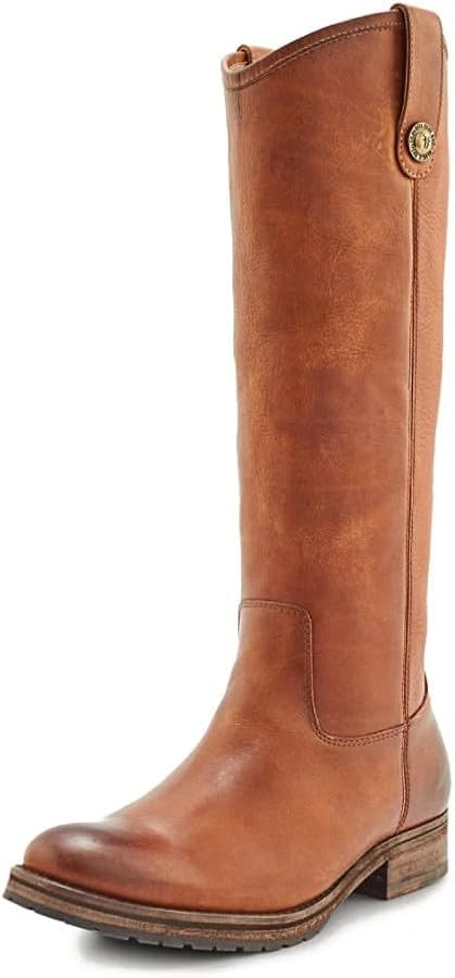 Frye Melissa Button 2 Equestrian-Inspired Tall Boots for Women Made from Hard-Wearing Vintage Lea... | Amazon (US)
