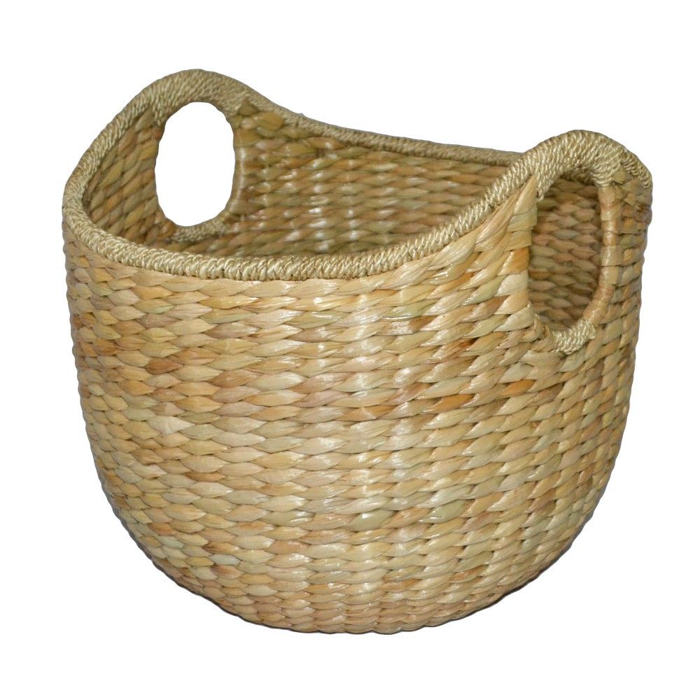 Aseana Large Round Market Basket Khaki (Green) - Threshold | Target