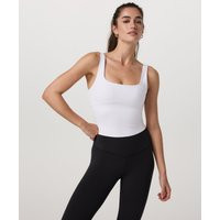 Vuori AllTheForm™ Support Tank Top | White | Large | Vuori Clothing (US & Canada)