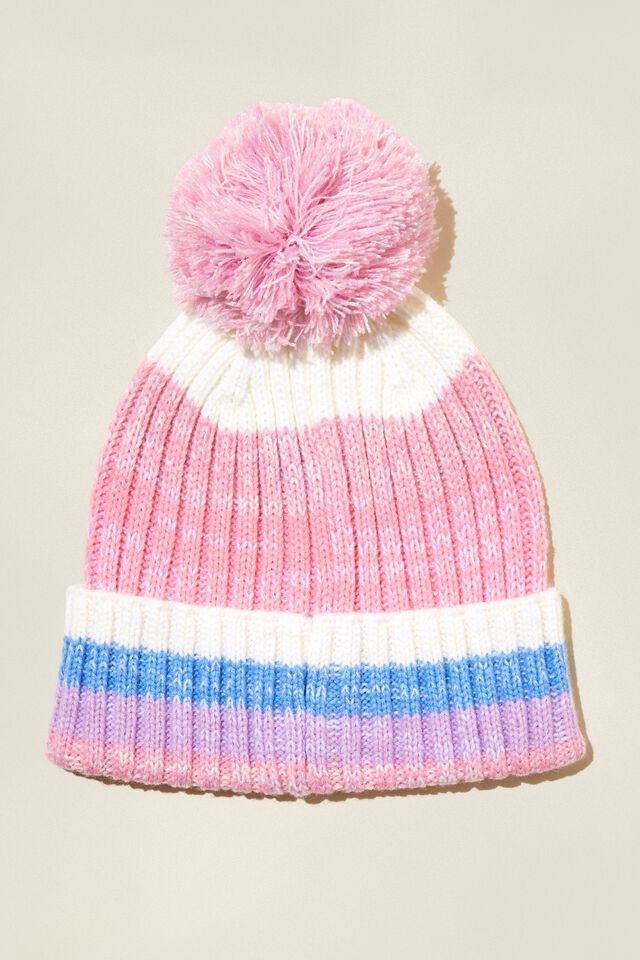 Winter Striped Knit Beanie | Cotton On (US)