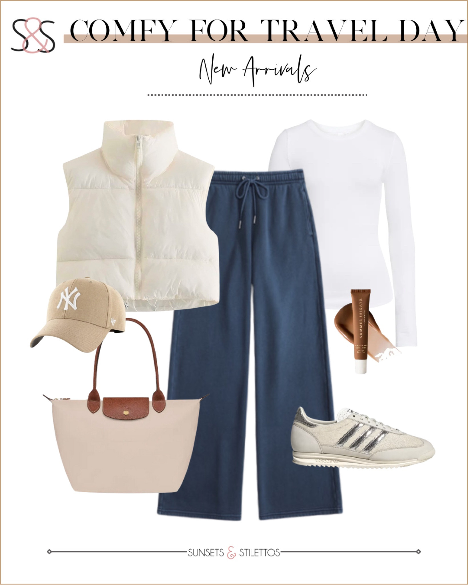 A puffer jacket and sweatpants is an essential weekend outfit this spring! It sneakers for a casual look great for running errands or the pick up line!

Sunsets and Stilettos, athleisure, adidas sneakers 

#LTKActive #LTKFindsUnder50 #LTKOver40