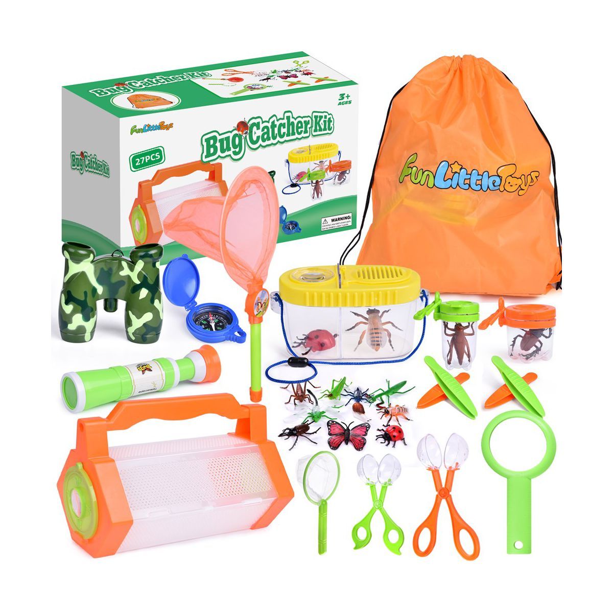 Fun Little Toys Educational Bug Catcher Kit, 27 pcs | Target
