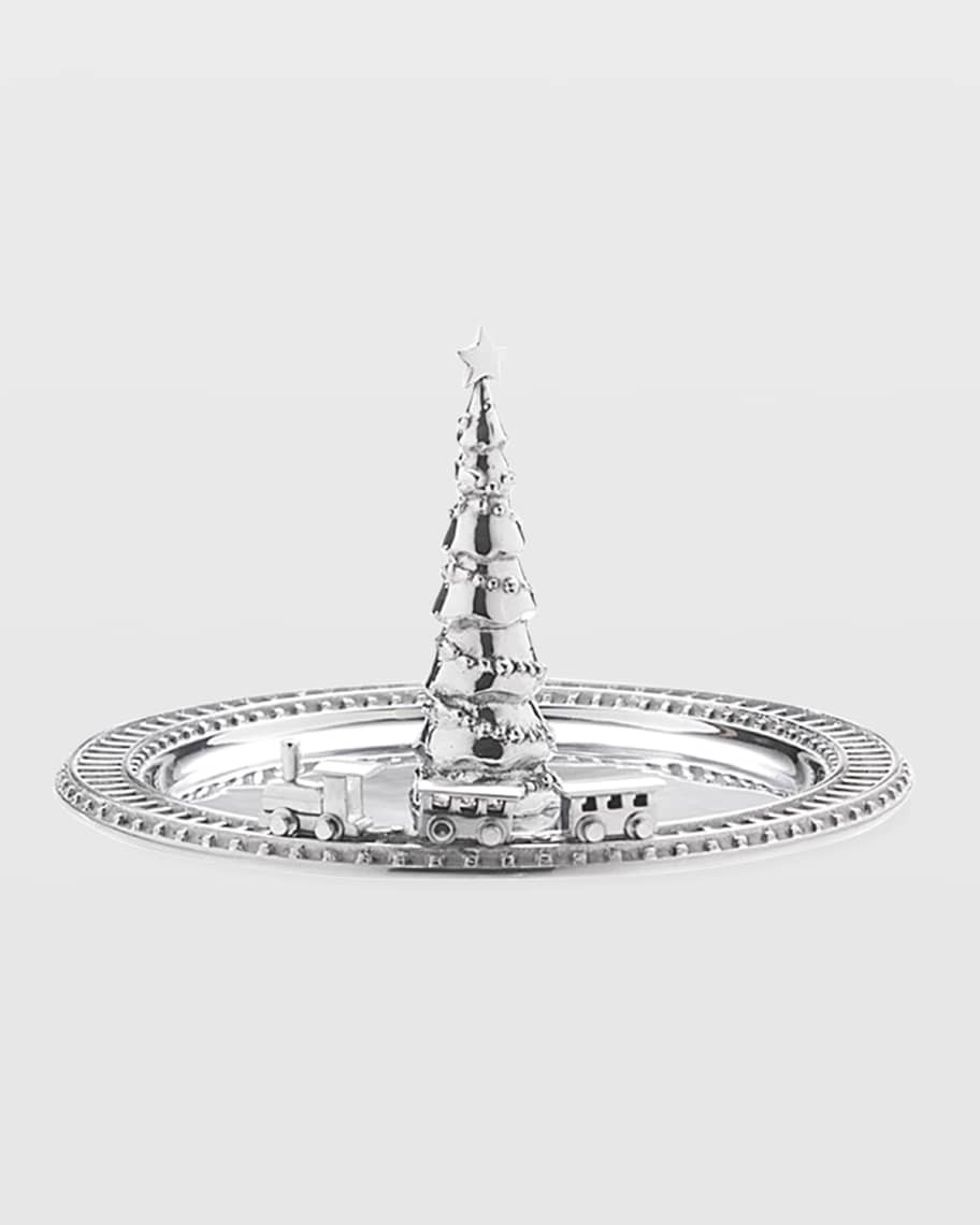 Mariposa Christmas Tree & Train Server | Neiman Marcus
