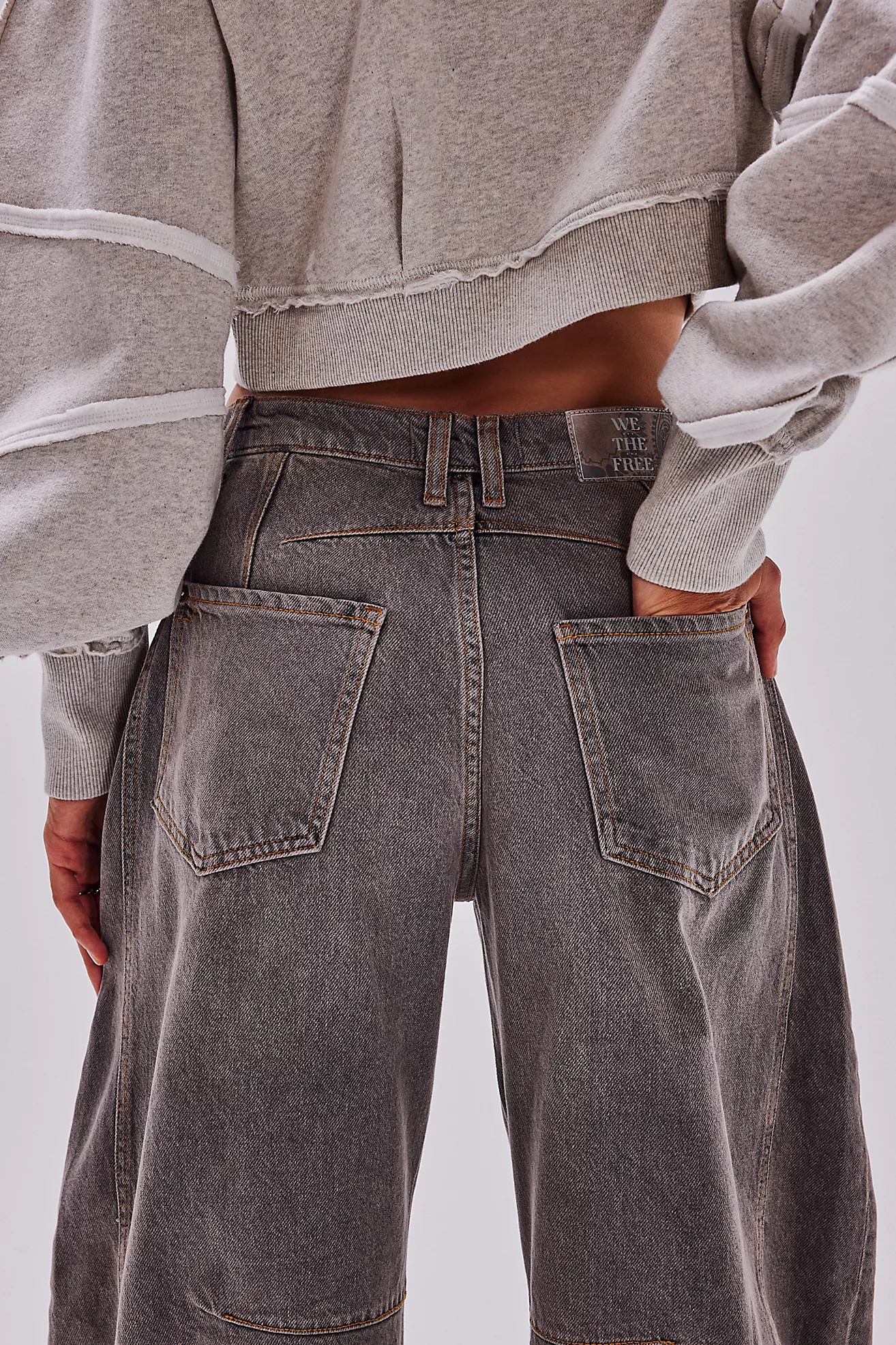We The Free Good Luck Mid-Rise Barrel Jeans | Free People (Global - UK&FR Excluded)