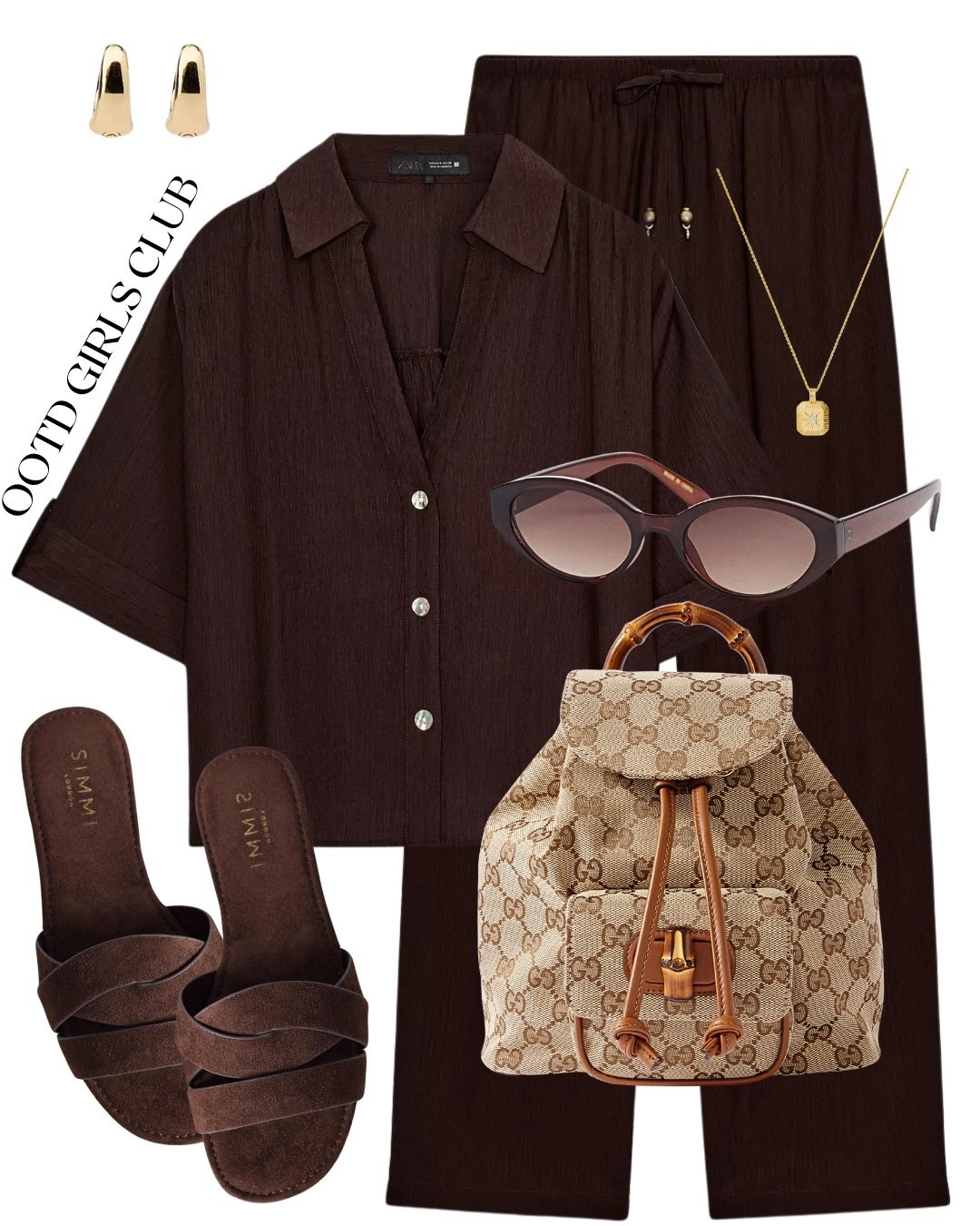 Brown summer co ord set @Zara 

#LTKholiday #LTKspringtrends #LTKhaul