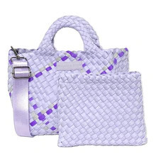 Lilac Multi Woven Mini Tote | Shop BIRDIE