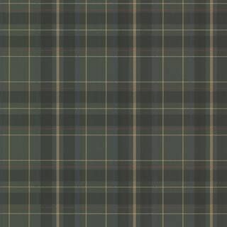 Beacon House Caledonia Dark Green Plaid Paper Strippable Roll Wallpaper (Covers 56.4 sq. ft.)-260... | The Home Depot