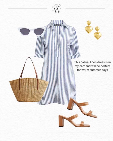 This linen stripe dress from @JCrew is the perfect dress for Spring - you can dress it up with a sandal or go more casual with a white sneaker…..so cute! #ad #injcrew

The annual spring 40% sitewide sale starts today and ends March 24th

#LTKover40 #LTKsalealert #LTKSeasonal