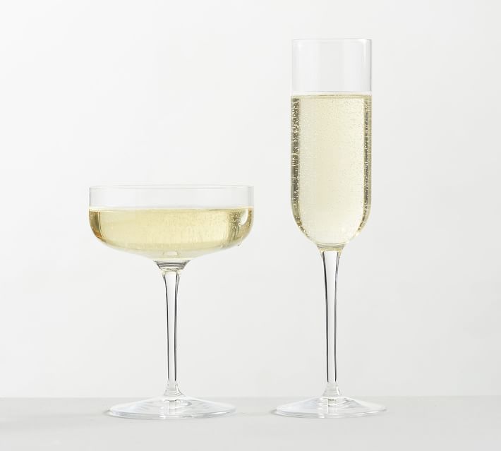 Luigi Bormioli Sublime Champagne Glasses, Set of 4 | Pottery Barn (US)