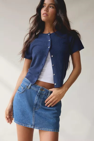 BDG Onna Denim Micro Mini Skirt | Urban Outfitters (US and RoW)