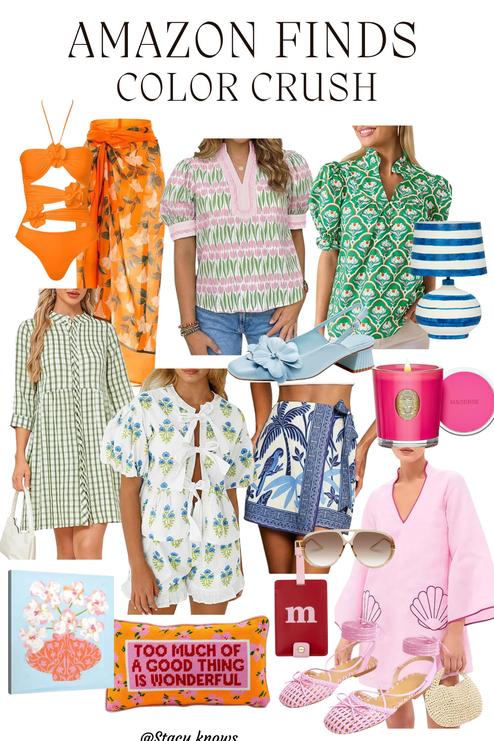 Obsessed is an understatement! I’m having a total color crush on these latest Amazon finds. Whether you're looking to add a bold pop of color to your daily rotation or refresh your wardrobe with the season's hottest shades, these pieces are absolute must-haves. 
#AmazonFashion #ColorCrush #AmazonFinds #SpringStyle #ColorfulOOTD #LTKAmazon #StyleInspo #AmazonStyle #WardrobeRefresh #TrendAlert 

 #LTKFestival #LTKootd #LTKSeasonal