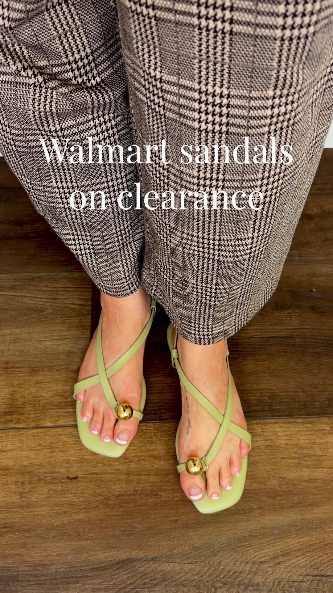 $16.99 toe ring sandals on clearance at Walmart right now!! 

Runs TTS 

Walmart fashion, Walmart finds, Walmart clearance, Walmart sandals, toe ring sandals, summer sandals, affordable fashion, budget fashion, summer style, casual outfits, everyday sandals, vacation outfits, beach style, resort wear, neutral sandals, comfy sandals, women’s sandals, trendy sandals, sandal deals, summer wardrobe, capsule wardrobe, outfit inspo, outfit ideas, affordable style, everyday fashion, chic on a budget, warm weather outfits, summer essentials, fashion finds, LTK, LTK fashion, sale alert, clearance finds, under $20, Walmart deals, budget-friendly fashion, cute sandals, slip-on sandals, minimalist style, mom style

#LTKSaleAlert #LTKSeasonal #LTKTravel
