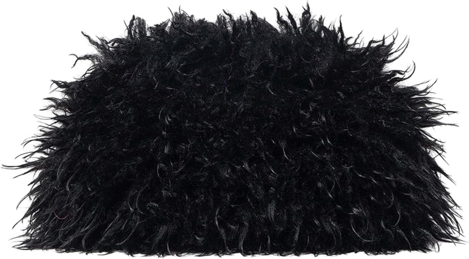Verdusa Women's Fuzzy Handbags Clutch Purses Y2k Furry Plush Evening Bags | Amazon (US)