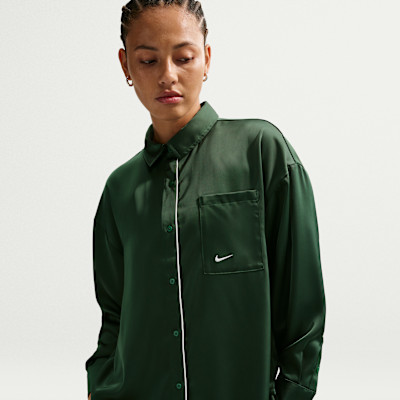 Nike Sportswear Women's Oversized Satin Long-Sleeve Top | Nike (US)