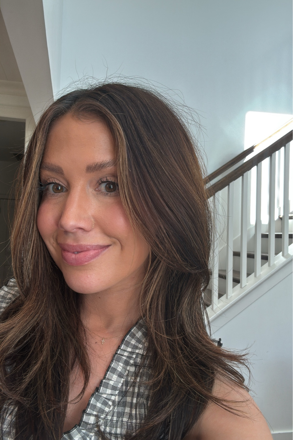 Foundation is nars and I LOVE it!!! Wearing shade lanai. My blush is from nars too in shade orgasm rush and angora the rest of my makeup is also linked! #makeup #makeuproutine #makeuptutorial 

#LTKBeauty #LTKFindsUnder100