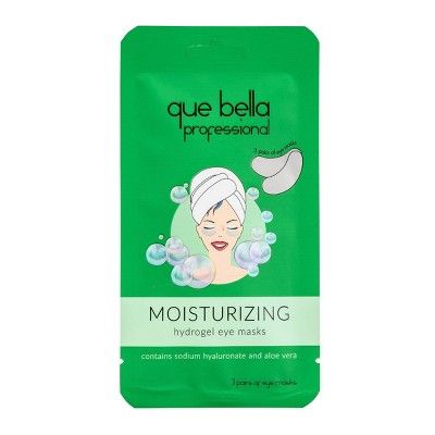 Que Bella Professional Moisturizing Gel Eye Mask - 6pc | Target