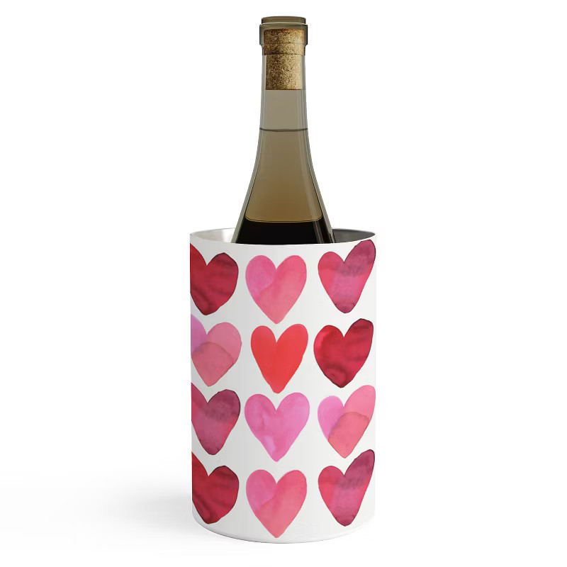 Amy Sia Heart Watercolor Wine Chiller - Deny Designs | Target