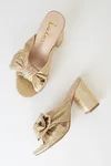 Dorothea Gold Knotted High Heel Sandals | Lulus (US)