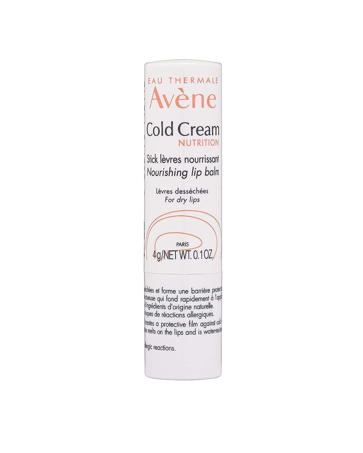 Eau Thermale Avène Cold Cream Nutrition Nourishing Lip Balm, 0.1 Ounce | Amazon (US)