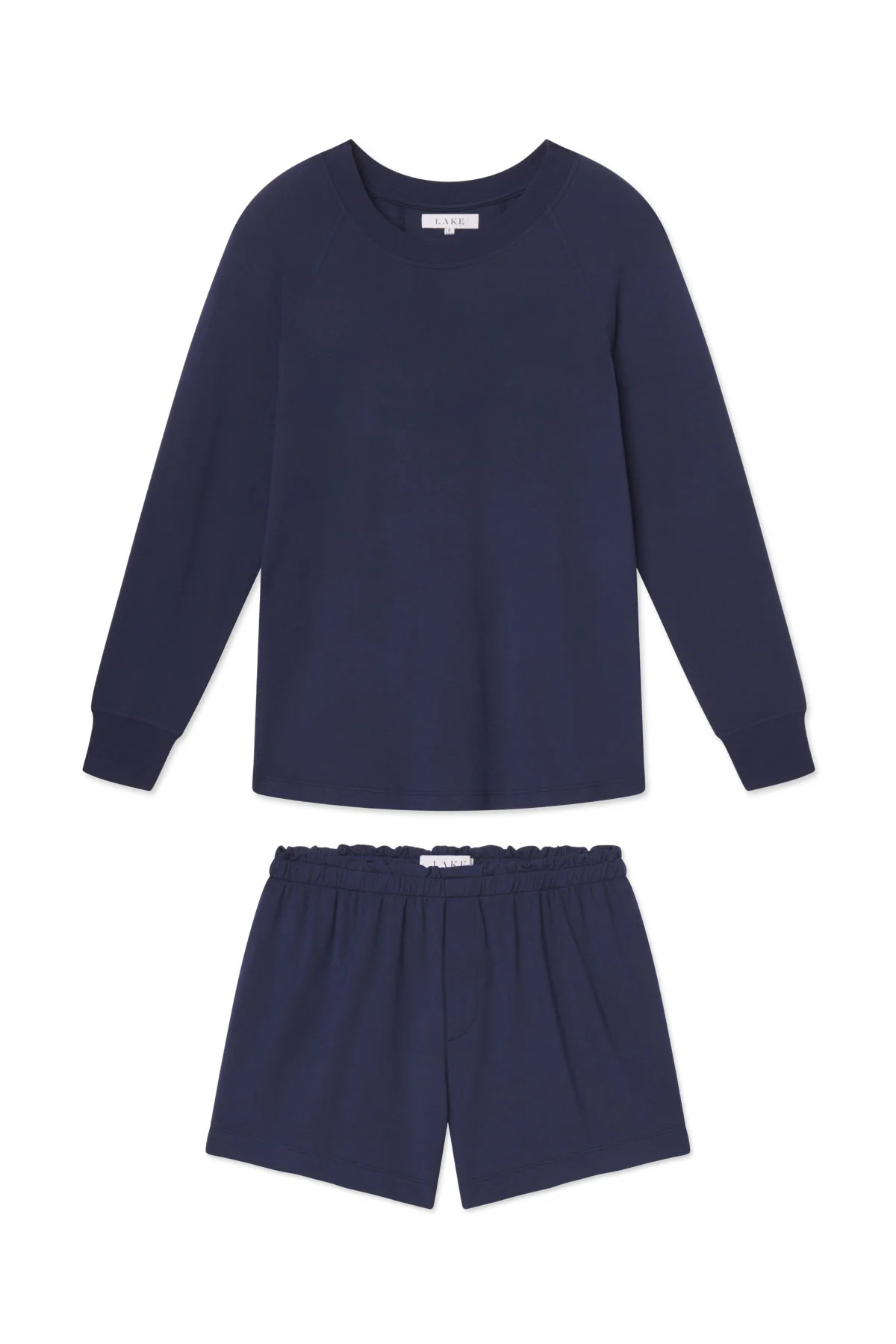 Relax Shorts Set in English Navy | Lake Pajamas