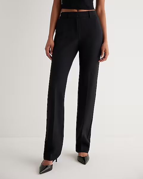 Editor Mid Rise Supersoft Twill Bootcut Pant | Express