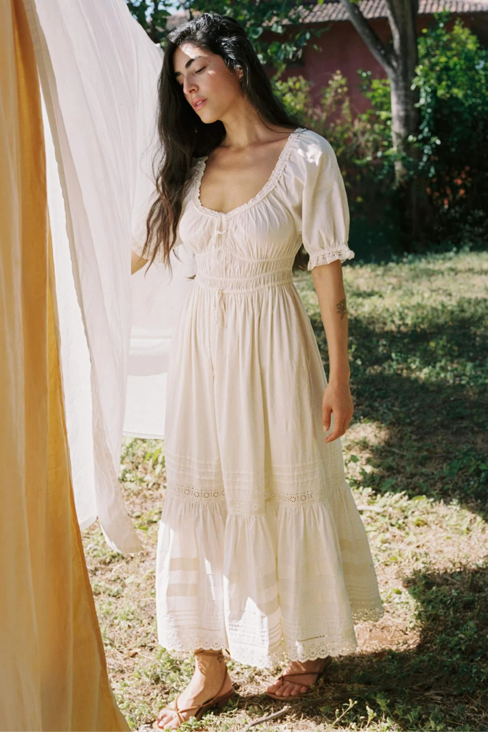 The Brynne Dress  Petites | Pearl | Christy Dawn