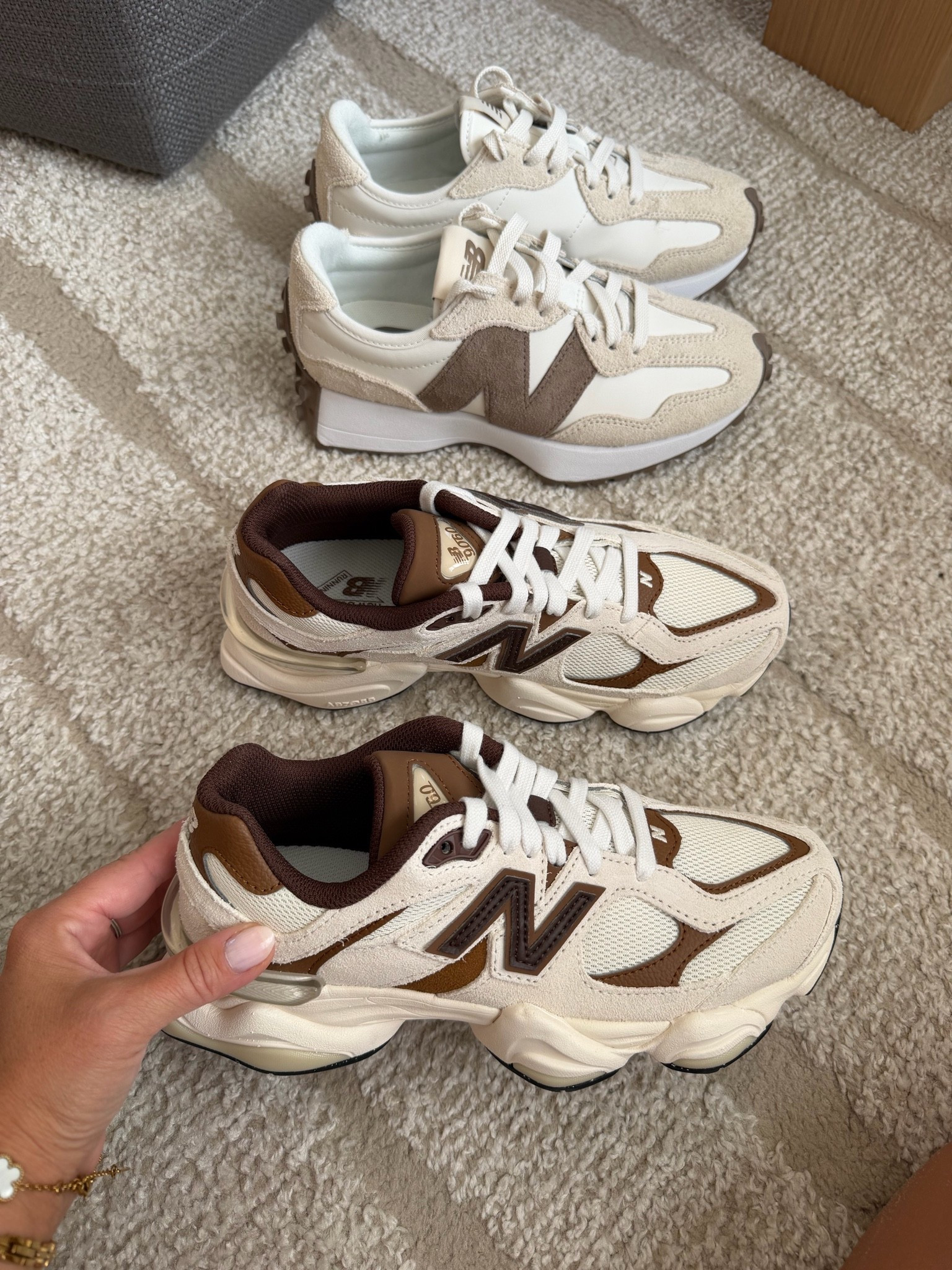 New color, same favorite sneakers 🤎 Just got these in this gorgeous neutral color and I already know they’ll be on repeat all fall. So easy to style + comfortable for everyday wear! 👟✨

#fallsneakers #sneakers #newbalance

#LTKootd #LTKSeasonal
