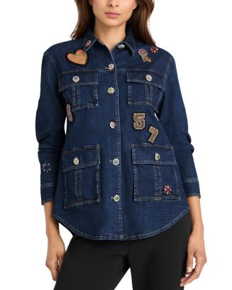 Cinq à Sept Retro Love Denim Vera Jacket | Bloomingdale's Cinq à Sept | Bloomingdale's (AU)