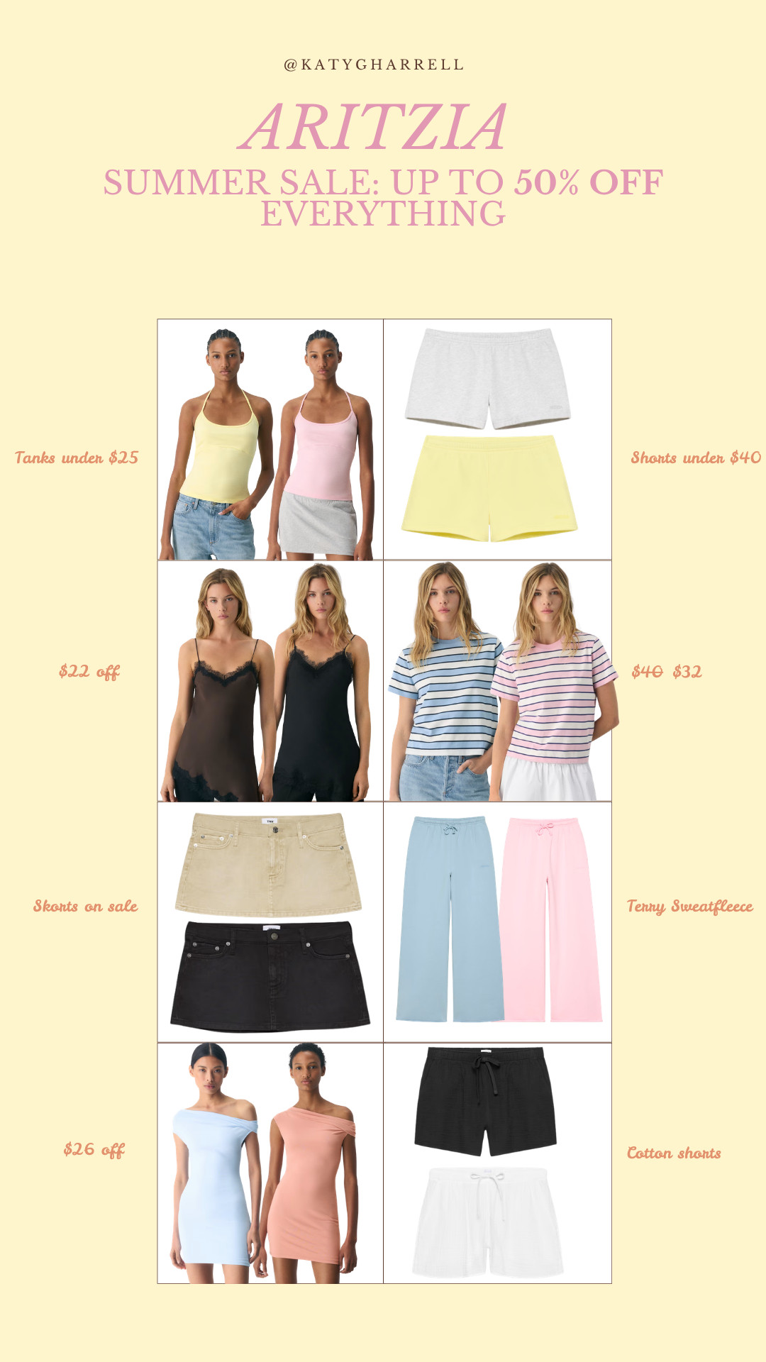 Aritzia NEVER has sales!! UP TO 50% OFF EVERYTHING 🤩💕  

 #LTKgrwm #LTKSeasonal #LTKSaleAlert
