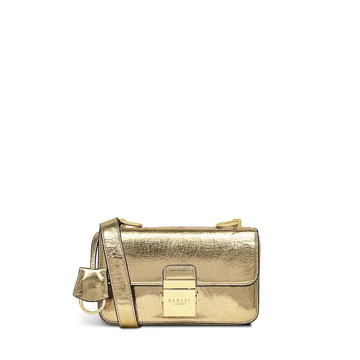 Gold Mini Cross Body Bag | Hanley Close Metallic | Radley | Radley London US