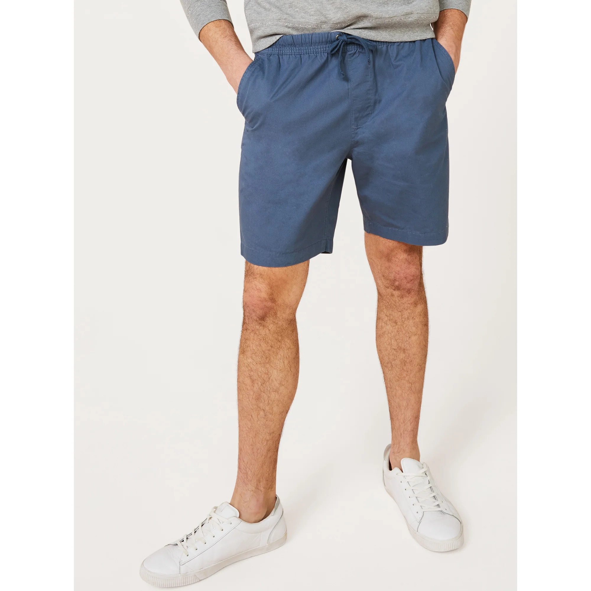 Free Assembly Men's 9" E-Waist Utility Shorts | Walmart (US)