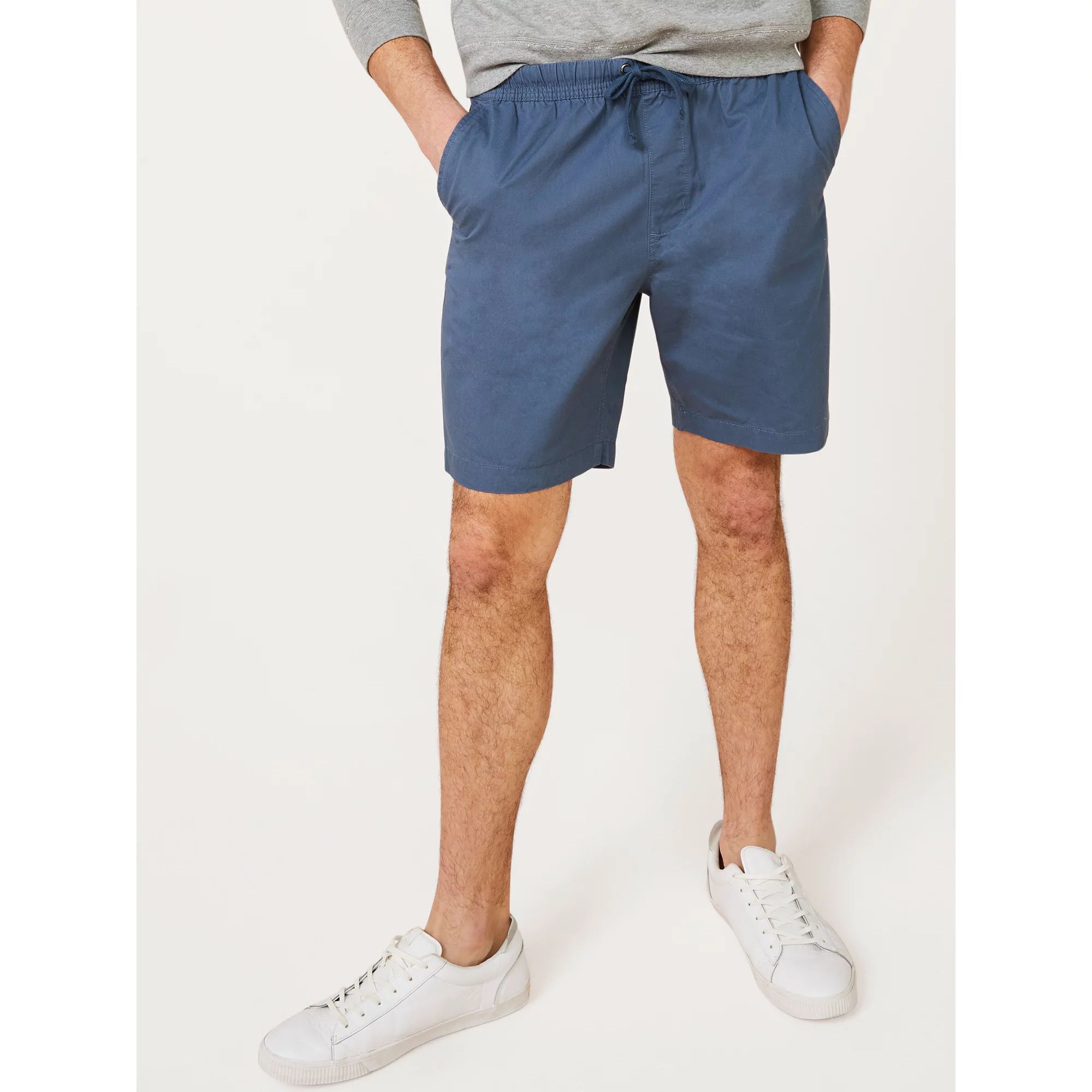 Free Assembly Men's 9" E-Waist Utility Shorts | Walmart (US)