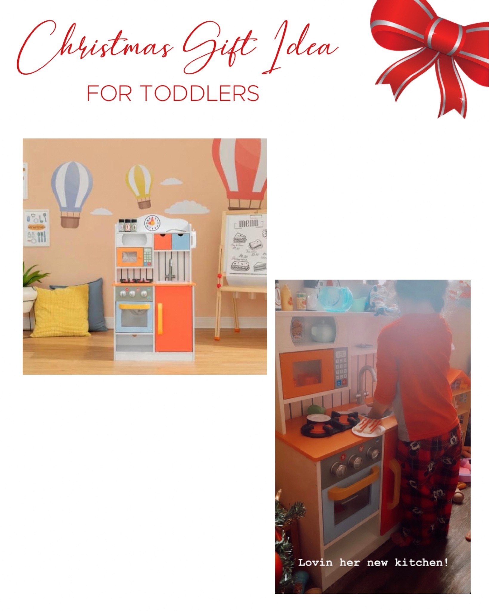 Here’s a great #ChristmasGiftIdea for your little one who aspires to be just like mommy & daddy in the kitchen! Great little #playkitchen & #spacesaver!

Comes in other colors & 1 of them is ON SALE!

#wayfair #giftidea #pretendplay 

#LTKsalealert #LTKGiftGuide #LTKkids