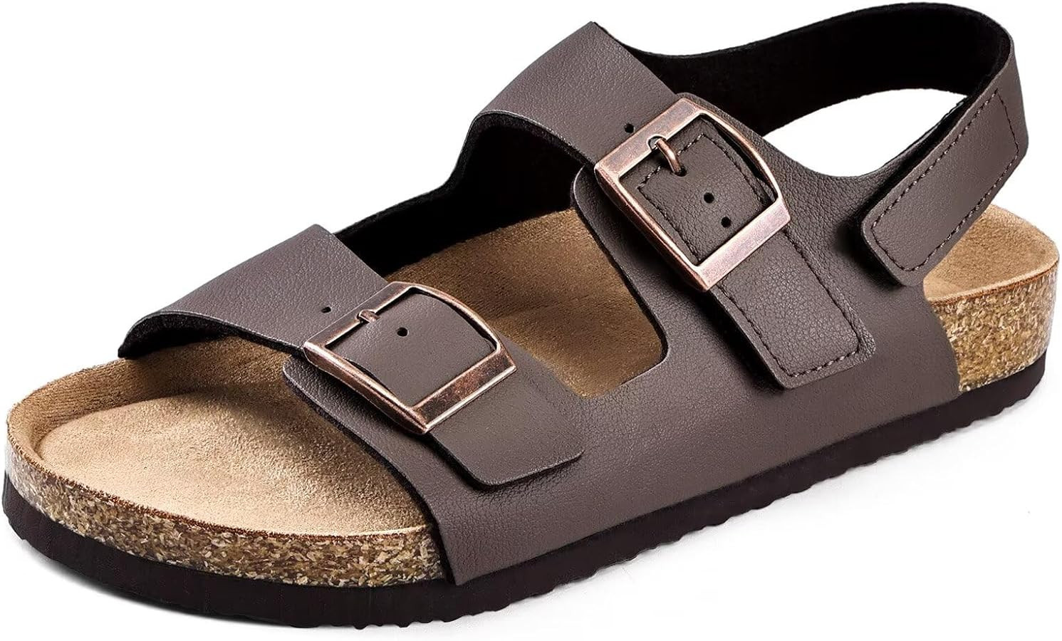 Torotto Kids Girls Boys Sandals with Cork Footbed Adjustable Strap Toddler Casual Slides Sandals ... | Amazon (US)