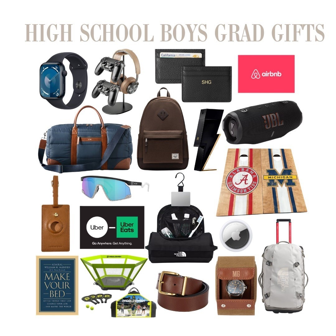 A mix of tech, travel, and everyday essentials that make perfect gifts for high school graduates.

#LTKOver40 #LTKSeasonal #LTKmomlife