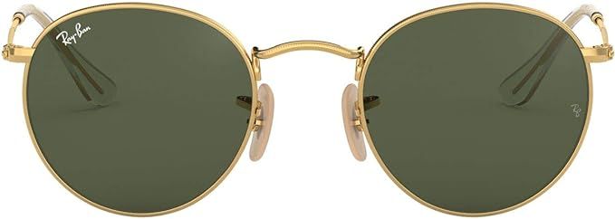 Ray-Ban RB3447n Round Flat Lens Sunglasses | Amazon (US)