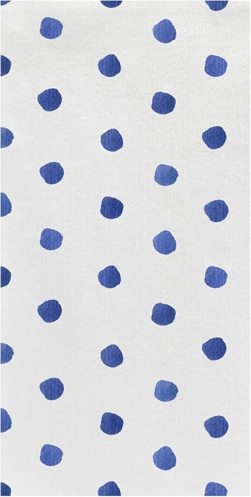 Amazon.com: Vietri Papersoft Napkins Dot Blue Guest Towels, 50-Pack Spunlace Table/Bathroom Hand ... | Amazon (US)