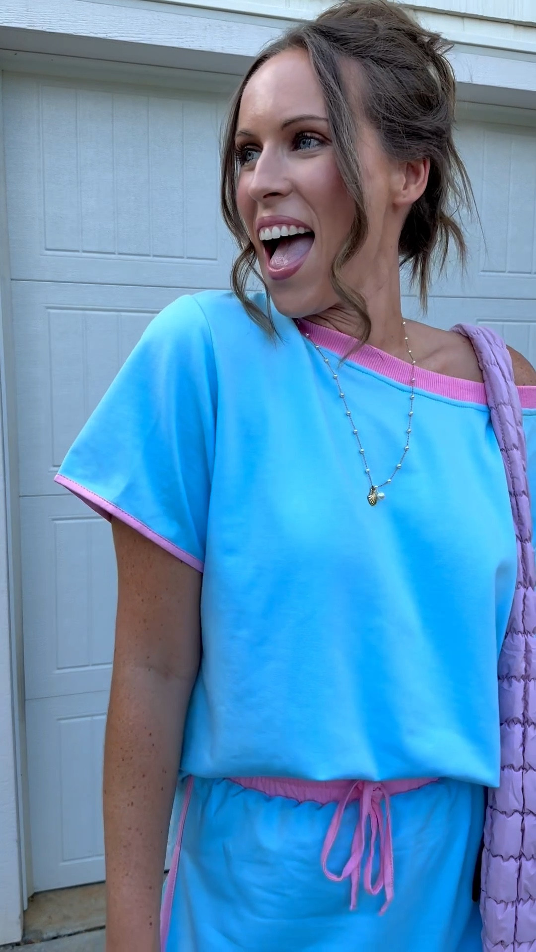 Ready for spring !💙💗💜

Two piece set, blue set, Amazon fashion, travel outfit, spring fashion, casual sneakers, puffer bag 

#LTKootd #LTKfitnessgoals #LTKgrwm