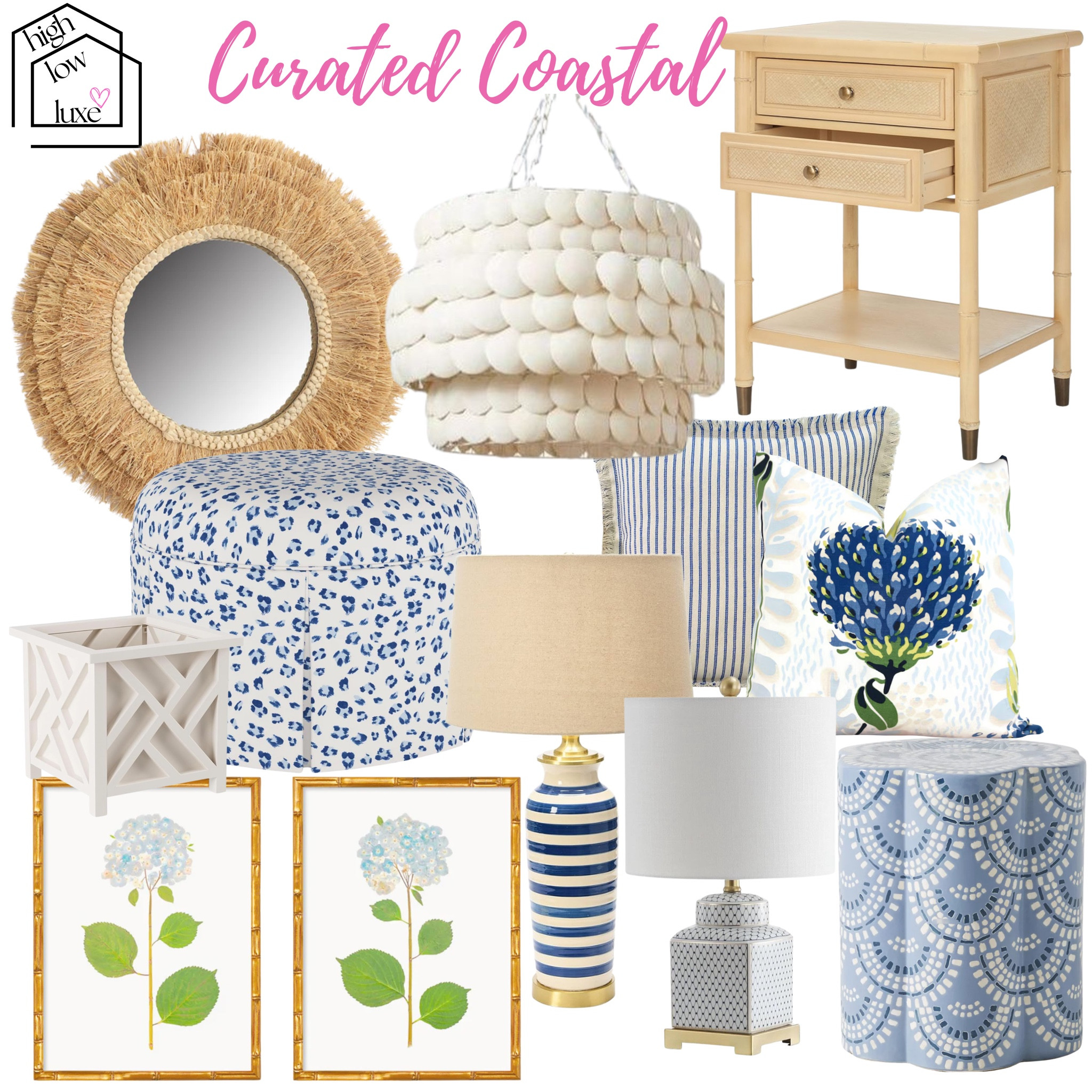 Coastal vibes 
Blue & White 

#LTKHome